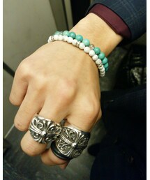 CHROME HEARTS | キーパーリング、クラシックオーバルクロスリング

(リング)