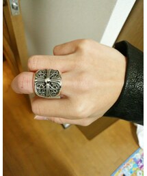 CHROME HEARTS | クラシックオーバルクロスリング(リング)