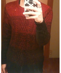 HARE | グラデーションニットセーター(ニット/セーター)