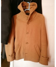 HARE | ショート丈メルトンコート(ピーコート)