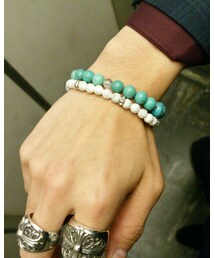 bizarre | ホワイトストーンブレス(ブレスレット)