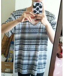 WEGO | ネイティブ柄ビッグTEE(Tシャツ/カットソー)