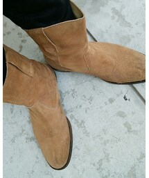 TAKEO KIKUCHI | スエードブーツ(ブーツ)