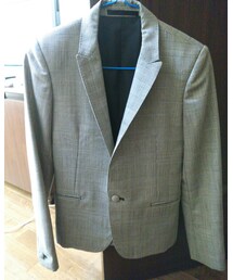 JOHN LAWRENCE SULLIVAN | グレンチェック柄ジャケット(テーラードジャケット)