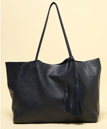 And A | タッセルレザートート(トートバッグ)