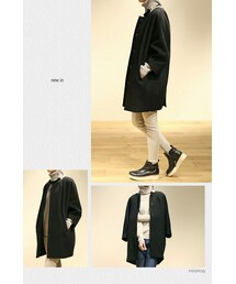 And A | ノーカラーコート(ダウンジャケット/コート)