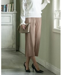 fifth | プリーツロングワイドパンツ(その他パンツ)