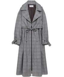 ETRE TOKYO | グレンチェックトレンチコート(トレンチコート)