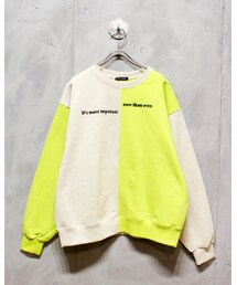 GALLERIE | バイカラーロゴスウェット(スウェット)