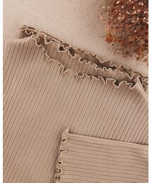 GU | リブメローコンパクトT(Tシャツ/カットソー)