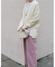 machatt | ウールエルボーパッチニット(ニット/セーター)