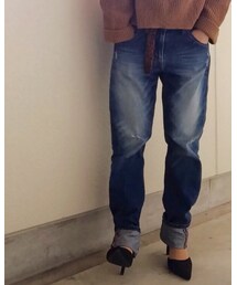 DOUBLE NAME | デニムパンツ