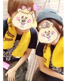 なし | ツアーTシャツ ネイビー☆
カモフラかぶり♪(Tシャツ/カットソー)