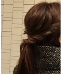 ロープ編み | ヘアゴム