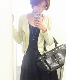 MIIA | 黄色ライダース(ライダースジャケット)