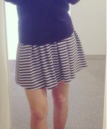 Bershka | ボーダースカート(スカート)