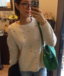 ebonyeyes | 穴あき加工ニット(ニット/セーター)