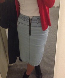 EMODA | デニムペンシルスカート(デニムスカート)