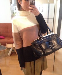 VINTAGE | ヴィンテージのタートル3色ニット(ニット/セーター)