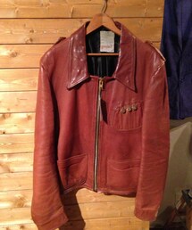 ヴィンテージ レザー 
ガンダルフレザーJKT

(ライダースジャケット)