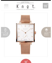 KNOT | アナログ腕時計