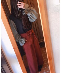 ダウンコートの中😻 | Tシャツ/カットソー