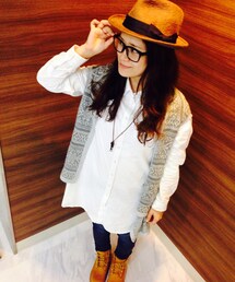 不明 | シャツワンピース