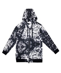 PARADOX | GRAPHIC LONG PARKA ( DARKWATER )(パーカー)