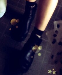 黒ブーツ(ブーツ)