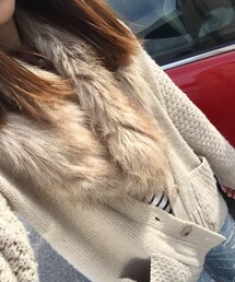 H&M | Fur Scarf (マフラー)