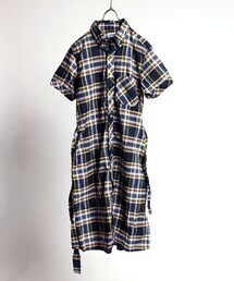 FWK by engineered garments | BD Shirts Dress-Madras
(ワンピース)