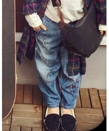 DENIM DUNGAREE | デニムパンツ
