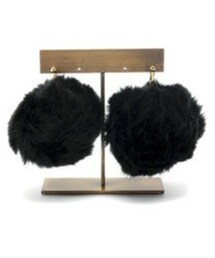 WEGO | ビックファーピアス(ピアス（両耳用）)