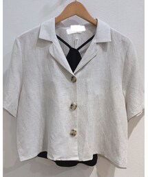 onewill | クロップドオープンカラーシャツ(シャツ/ブラウス)