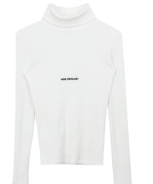 mixxmix | レタリングタートルネックTシャツ(トップス)