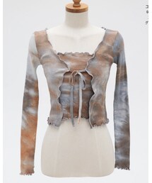 chuu | ウォータードロップ cardigan set(トップス)