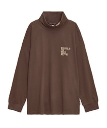 GU | タートルネックビッグT【長袖】kappa(Tシャツ/カットソー)