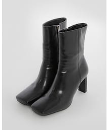 chuu | ディディスクエアアンクルshoes 7cm(ブーツ)
