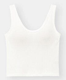 GU | ブラフィールクロップドバックオープンタンクトップ(タンクトップ)