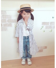 nobrand | シャツワンピース