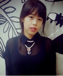 she.her | 大寶石短項鍊(ネックレス)