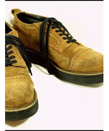 KIDS LOVE GAITE | KIDS LOVE GAITE / Suede Leather Straight chip shoes(その他シューズ)
