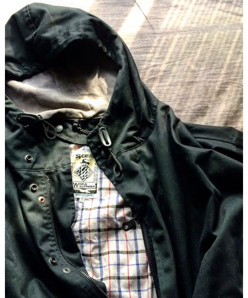 SCIENCE WORLD CLOTHING モッズコート S 黒