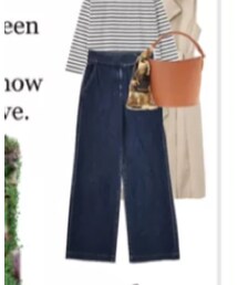 leur logette | デニムパンツ