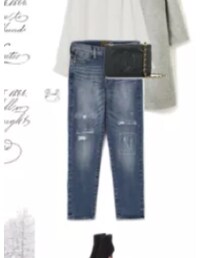 enchainement mignon | デニムパンツ