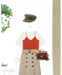 beige， | Tシャツ/カットソー