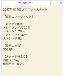 今日のダイエット | その他