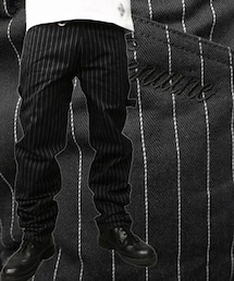 STRIPE PAINTER PT(デニムパンツ)