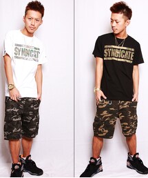 BLACKFLAME | BF×SCコラボTシャツ(Tシャツ/カットソー)