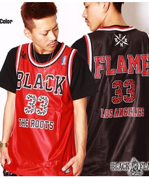 BLACK FLAME | BFM MESH TANK TOP(Tシャツ/カットソー)